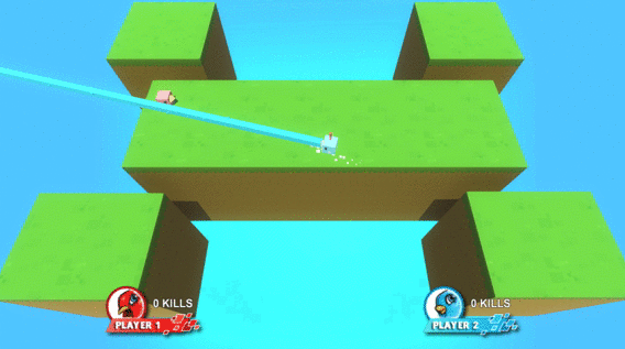 LAZERBEAK demo gameplay gif 1